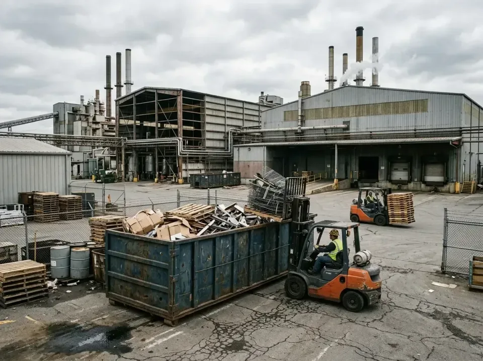 industrial-factory-scrap-conta-003 — frequently asked questions, Cheap Roll-off Dumpster Rentals in Coaldale, PA